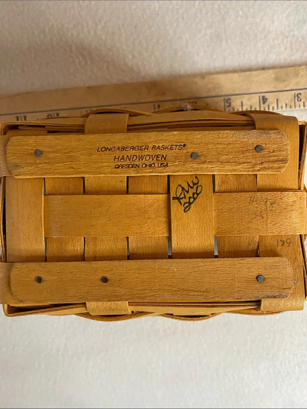 Longaberger basket lot bundle of three vintage